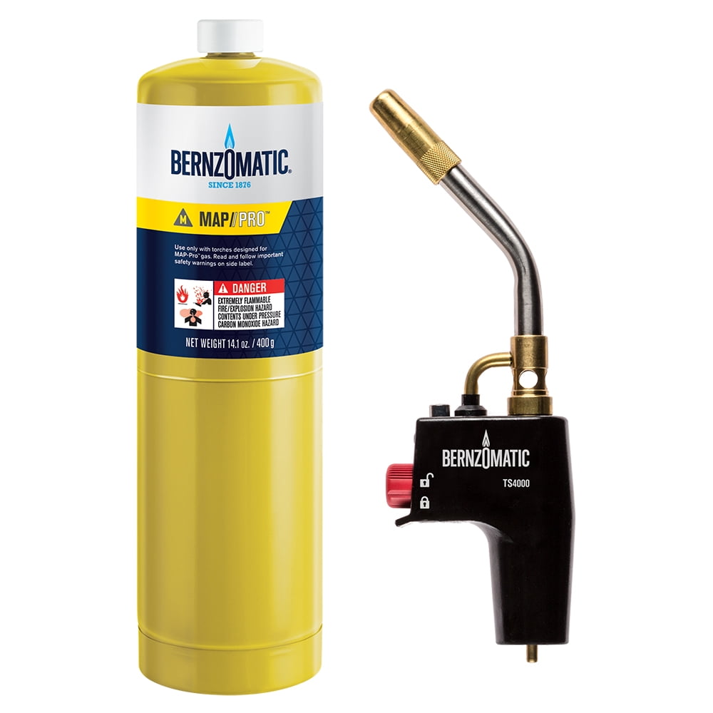 BERNZOMATIC TS4000KC Trigger-Start Torch Kit 2-Piece - Walmart.com