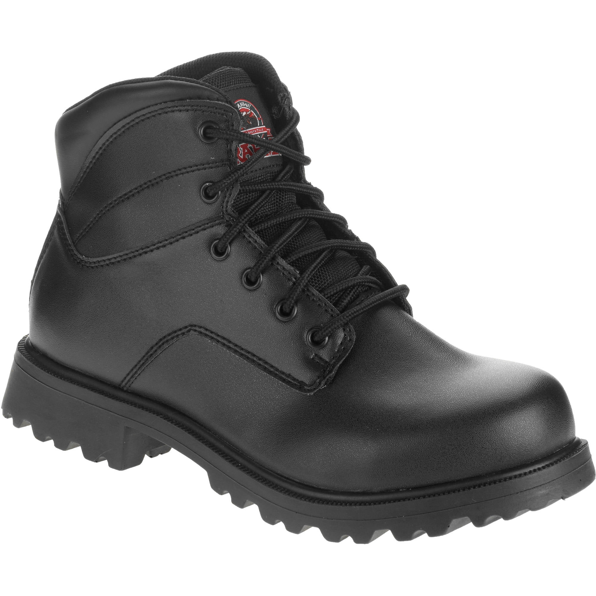 walmart work boots black