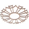 thumbnail image 2 of 20"OD x 7"ID x 1/4"T Augustus Wood Fretwork Pierced Ceiling Medallion, Cherry, 2 of 3