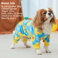 thumbnail image 6 of KYEESE Dog Pajamas, Blue Floating Duck Pattern Dog Pjs, Dog Pajamas for Small Dogs, XL, 6 of 7