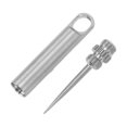 thumbnail image 4 of Palillos de dientes portátiles de titanio, reutilizables, de bolsillo, de metal, para pícnics, camping y viajes., 4 of 14