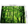 thumbnail image 2 of Green Mouse Pad,Tropical Rainforest Trees Mouse Pad,Beautiful Fresh Green Personality Gaming Mouse Pad, 2 of 5