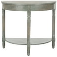 thumbnail image 3 of SAFAVIEH Randell Nautical Rustic Demilune Console, French Grey, 3 of 5