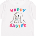 thumbnail image 4 of Inktastic Happy Easter Adorable Bunny Boys or Girls Long Sleeve Toddler T-Shirt, 4 of 5