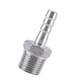 thumbnail image 2 of Adaptador De Espiga Para Manguera, Acero Inoxidable Ss304 Rosca Macho Conexión De Tubería Espiga Para Manguera Espiga Bsp 1/8 "~ 3/4" Se Utiliza Para Conectar Muchas Tuberías Diferentes (1/2 * 10mm), 2 of 14