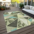 thumbnail image 6 of Addison Rugs Chantille Indoor/Outdoor Transitional Geometric Aloe Washable Rectangle Rug, 8' x 10', 6 of 6