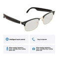 thumbnail image 4 of Smart Glasses, Touch Sensor Control Metal Frame Magnetic Charging  Glasses  for Gaming Gold,Grey, 4 of 7