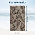 thumbnail image 4 of Butterfly Large Beach Towel - Plush Thick Cotton Pool Towel, Adult Beach Towels, 4 of 16