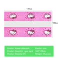 thumbnail image 1 of Vajilla desechable con temática rosa de Hello Kitty para niños, decoración de fiesta de cumpleaños, globos para niñas, suministros de adorno para pasteles, novedad, 1 of 4