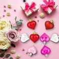 thumbnail image 7 of 36 Pack Valentines Heart Ornaments Bulk - Multi Finish Heart Shaped Hanging Decor for Home, Party, Valentine's Day, Wedding & Anniversary Decorations, 7 of 7