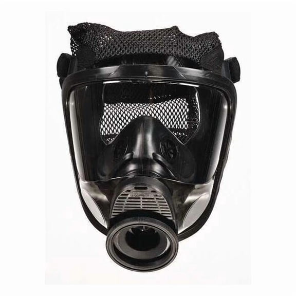 Msa Safety Full Face Respirator,L,Black 10083801
