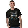 thumbnail image 3 of Shelby Racing Muscle Car Headlights Men's Graphic T Shirt Tees Brisco Brands S, 3 of 6