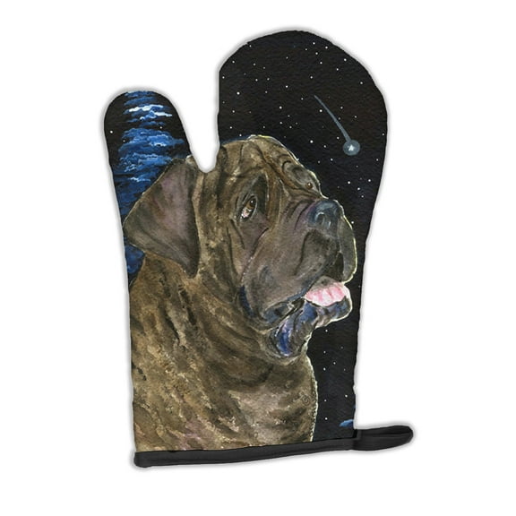 Starry Night Mastiff Oven Mitt