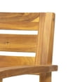 thumbnail image 6 of GDF Studio Elkins Outdoor Acacia Wood 7 Piece Dining Set, Teak, 6 of 13