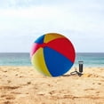 thumbnail image 1 of Bola de playa inflable bola de piscina al aire libre pvc plegable gran juego de agua de agua fácil de transportar juguete interactivo con bomba manual Diámetro de 100 cm, 1 of 10