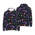 thumbnail image 6 of Bingfone Colorful Vintage Cactuses Men's Drawstring Hoodie Long Sleeve Pocket Sweatshirts-X-Large, 6 of 6