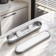 thumbnail image 3 of Stainless Steel Cutlery Box, Portable Silverware Storage Container for Travel, Spoon and Chopstick Holder for Lunch Bags 9x2 Inch, 3 of 6