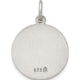 thumbnail image 4 of Sterling Silver Antiqued Our Lady of Perpetual Help Round Medal Solid Polished Satin Glamorous Polished Trendy Designed for those who cherish timeless beauty, 4 of 4