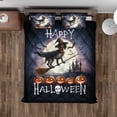 thumbnail image 4 of Happy Halloween German Shorthaired Pointer Witch Pumpkins Bats Quilt Bedding Set GSP Lover Dog Gift 1 Blanket Bed Cover 2 Pillowcases - 13012, 4 of 5
