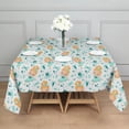 thumbnail image 3 of Ballerina Princess Pattern Square Tablecloth,Waterproof Square Table Cover,Wipeable Spillproof Washable Table Cover for Home Kitchen Party Decor 52"x52"(132x132cm), 3 of 6