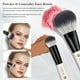 thumbnail image 2 of Juego de brochas de maquillaje HEYMKGO de 4 piezas con doble punta para uso en viajes, 2 of 7