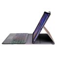 thumbnail image 4 of A08-AS Backlit Keyboard Leather Case with Touch Mouse 200mAh Bluetooth 3.0 Wireless Keyboard compatible Sam High quality Gift, 4 of 4