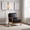 Black02, variant on LLappuil Accent Chair, Mid-Century Modern Reading Single Sofa Chair for Living Room Light Gray