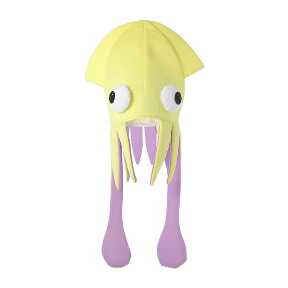 Sunloudy Halloween Octopus Hat, Funny Party Squid Hat Cosplay Costume Prop for Men and Women