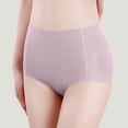 thumbnail image 2 of FAIWAD Women's Underwear High Waisted Full Coverage Briefs Stretch Solid Color Soft Breathable Panties, 2 of 4