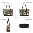 thumbnail image 6 of FORMRS Canvas Laptop Tote Bag for Women with 15.6" Computer Compartments Shoulder Handbag, Art Triangles, 6 of 7