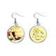 thumbnail image 1 of Geometría de Oro Flores patron de Sakura Pendiente Sol Flor Pendiente Joyas Moda Unbranded M, 1 of 3