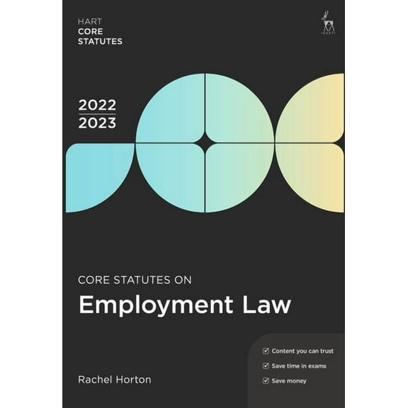 Hart Core Statutes Core Statutes on Employment Law 2022-23, (Paperback)