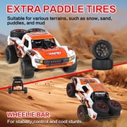 1:14 RC Cars 70 KMH High Speed Brushless Remote Control Car All Terrain Fast Trophy Truck for Adults, 4WD Off-Road Hobby RC Buggy 50 Mins Play
