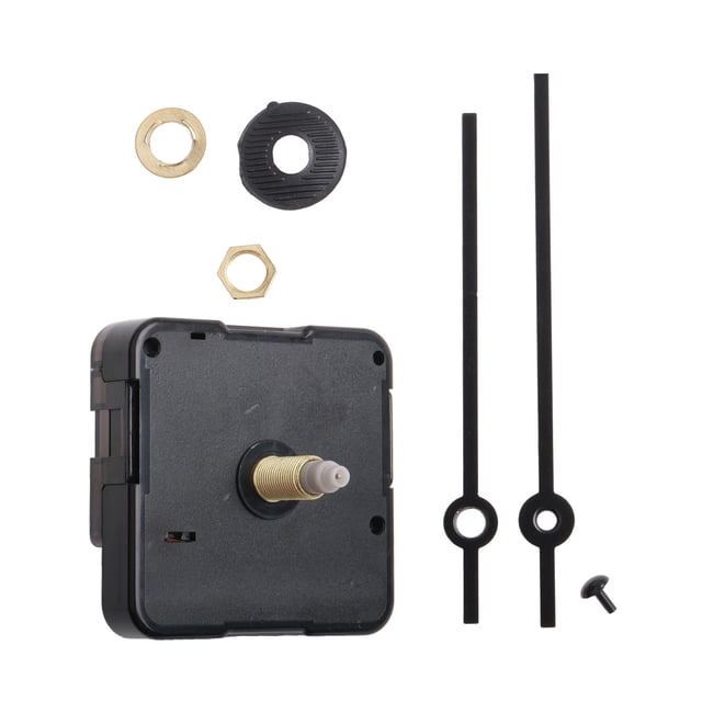 Long Thread Wall Clock Movement Silent Clock Movement Clock Mechanism DIY Watches Repair Parts Kit Wall Hands Pointer Set