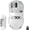 White, variant on X3MAX  Gaming ,PixArt PAW3950 Gaming Sensor,Up to 42K DPI,100 Million ,49g Lightweight Tri-Mode(BT5.2/2.4Ghz/Wired) Mice with Coiled -White