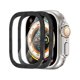 thumbnail image 1 of wonima44 2 Pack Tempered Glass Screen Protector with Titanium Alloy Frame Compatible with Apple Watch Ultra 3 / Ultra 2 / Ultra Screen Protector 49mm, Waterproof HD Film for iWatch Ultra S4 Black, 1 of 1