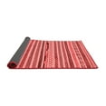 thumbnail image 2 of Ahgly Company Indoor Square Abstract Red Modern Area Rugs, 6' Square, 2 of 4