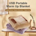 thumbnail image 2 of Electric Heated Throw Blanket 62x84 Inches USB Powered 5V for Home Office Bedroom Use, 2 of 9