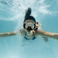 thumbnail image 2 of Graflsoa Lunettes de Snorkeling Anti-Buée et Ensemble de Tuba Respirant pour Adultes - Bleu Perle, 2 of 6
