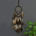 thumbnail image 2 of Dream Catcher Brown Decorative Dream Catcher Living Room Dream Catcher for Wall Hanging, Decoration, Festival, Gift, 2 of 6