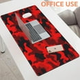 thumbnail image 5 of Camouflage Print Gaming Mouse Pad,Large Non-Slip Thick Stitched Edge Mouse Mat for Home Office Gaming Keyboard Desk Pad (35.4 x 15.7 Inches), 5 of 6