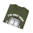 thumbnail image 4 of I'm Just Here To Ride The Elevator Funny Only Cool Novelty Unisex T-Shirt, 4 of 4