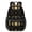 Sun and Moon, variant on Sun and Moon Gothic Pattern 17" School Backpacks for Teens,Waterproof Oxford Fabric,S-Shape Padded Straps for School,Travel,Hiking,Camping