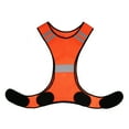 thumbnail image 3 of Chaleco para correr Ligera malla transpirable chaleco reflectante de alta visibilidad Chaleco de seguridad de engranajes para Correr Caminar Correr Ciclismo Eccomum Chaleco para correr, 3 of 5