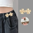thumbnail image 2 of DIY Knitting Craft Waist Adjuster Kit for Jeans Button Replacement with Adjustable Clip and Detachable Piece Seamless Waist Solution for Comfortable Fit, 2 of 5