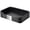 Black (Silver)-9" x 6.2" x 2.2", variant on Serving Tray Dusty Green 9" x 6.2" x 2.2" Decorative Organizer
