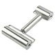 thumbnail image 2 of Rodillo de amasar de acero inoxidable liso para repostería y pizza, rodillo de metal para cocina Rodillo doble, 2 of 8