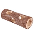 thumbnail image 6 of Wooden Animal Tunnel Exercise Tube Chew Toy for Rabbit Ferret Hamster Guinea Pig (L), 6 of 8