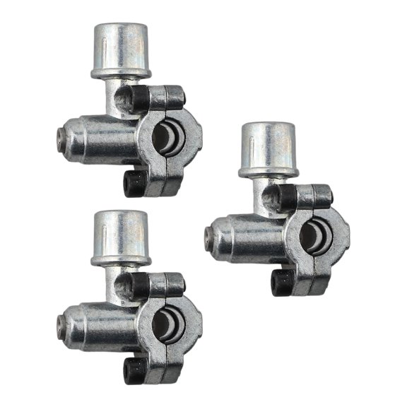 3Pack Piercing Line Service Valves Refrigerator Refill Tap 1/4 5/16 3/8inch Pipe