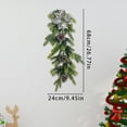 thumbnail image 3 of Realistic Artificial Christmas Greenery Garland: A Luxurious PVC Needle For Festive Wall And Mantel Decor Easy To Install And Reusable, 3 of 7
